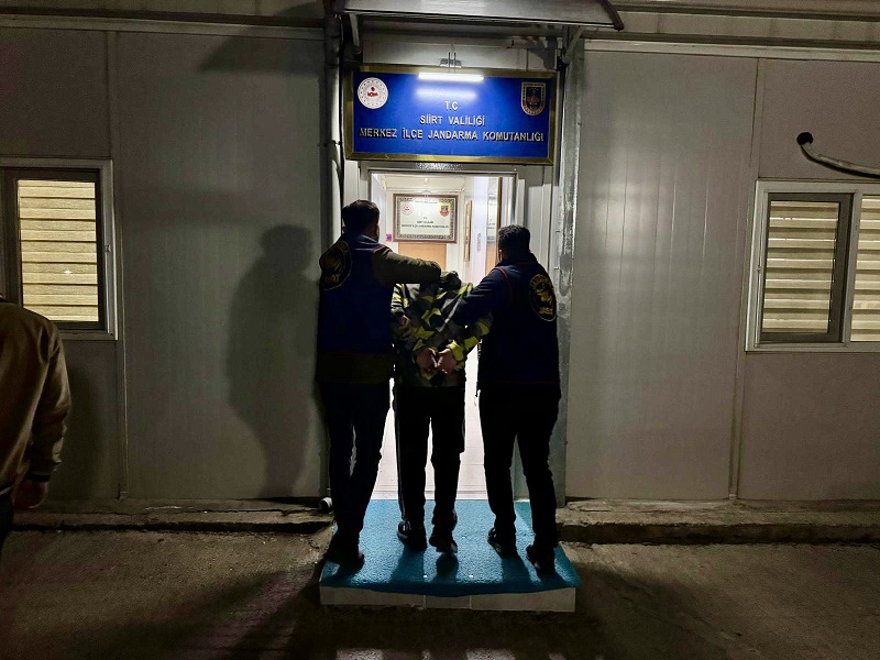 18 YIL KESİNLEŞMİŞ HAPİS CEZASI BULUNAN ŞAHIS, JASAT EKİPLERİ TARAFINDAN YAKALANDI.